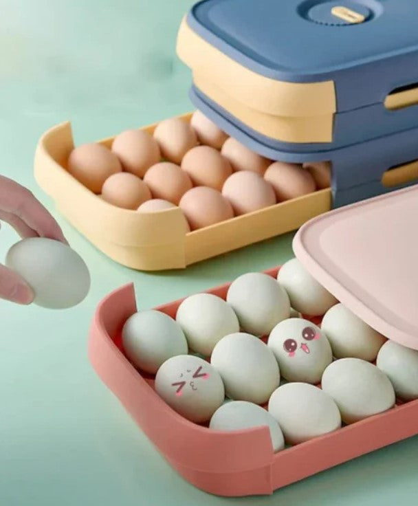 NUEVO ORGANIZADOR DE HUEVOS RESISTENTE Y APIL